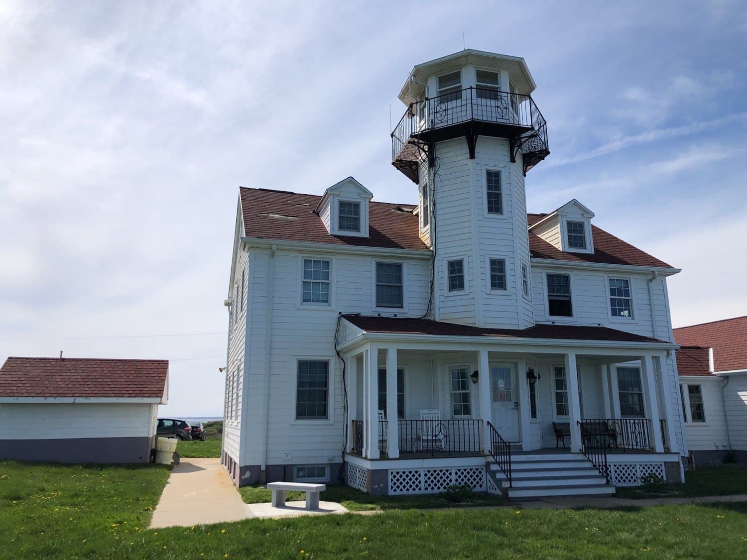 After — A Landmark Restored: CertainTeed Grand Manor Roofing on a Historic Narragansett Coastal Station