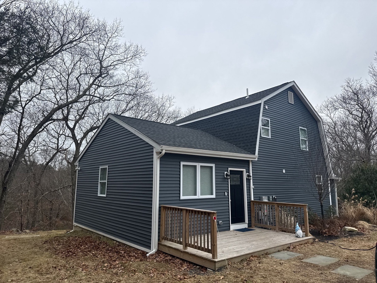 Emergency Mansard Roof Replacement with GAF Timberline HDZ in Johnston, RI
