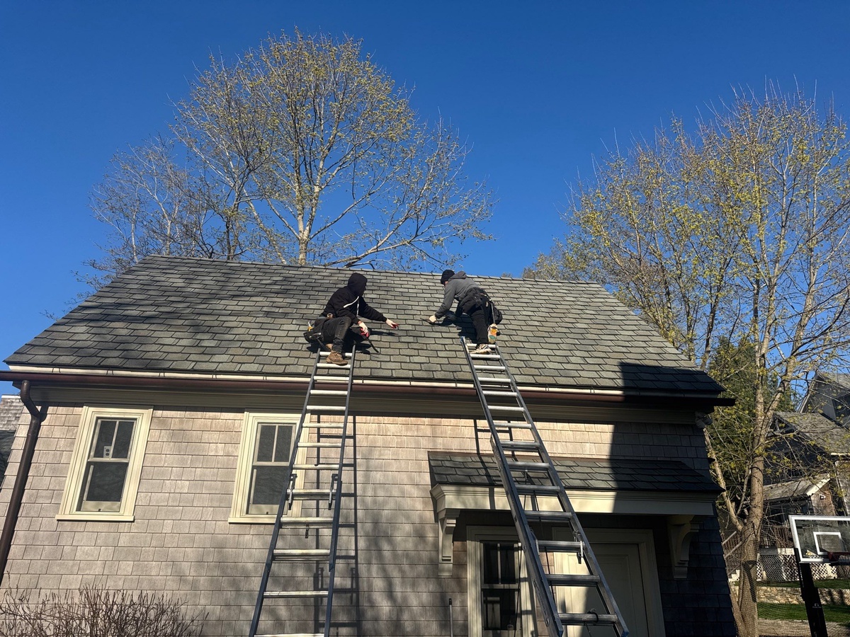 Showcase Project - VELUX Cabrio Balcony Jamestown RI - Additional early-stage photo