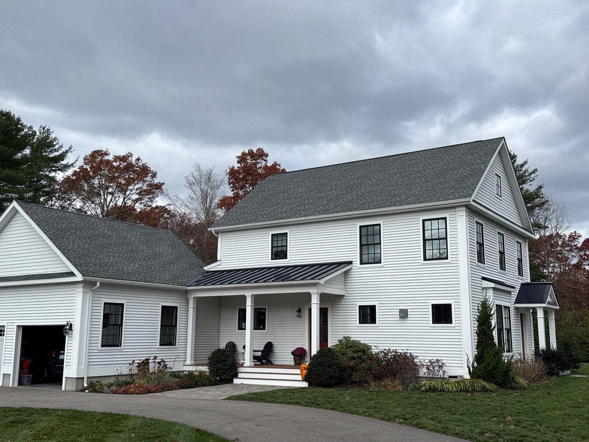 After — Skylights in a Metal Roof: A VELUX Project in Westerly