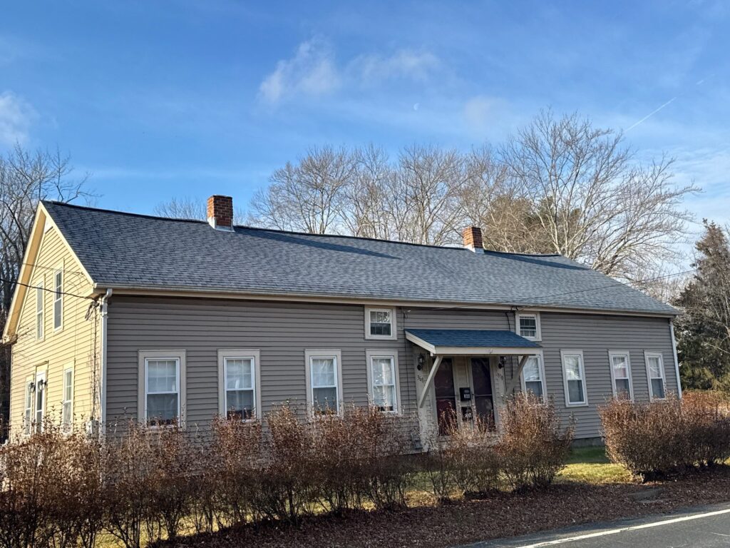 Roof replacement in Burrillville, RI with asphalt shingles — Project #11701 by Pinnacle Roofing & Skylights