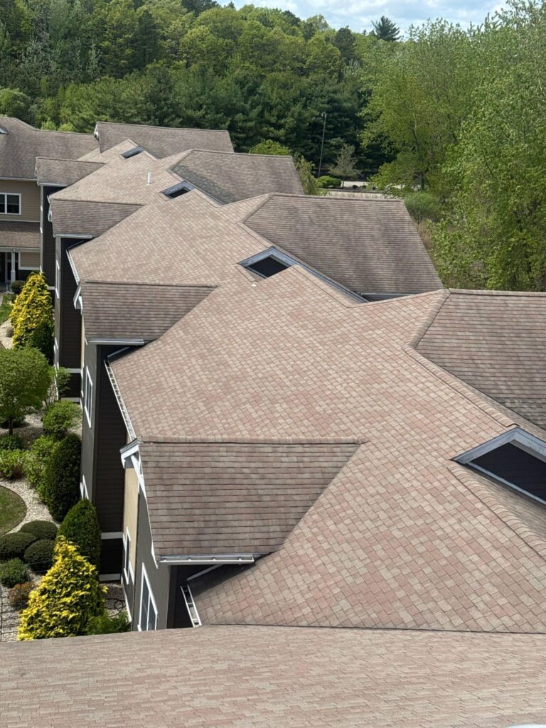 Roof replacement in Coventry, RI with asphalt shingles — Project #11633 by Pinnacle Roofing & Skylights