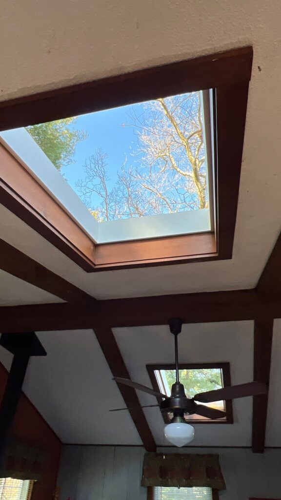 Skylight installation in Coventry, RI — Project #12172 by Pinnacle Roofing & Skylights
