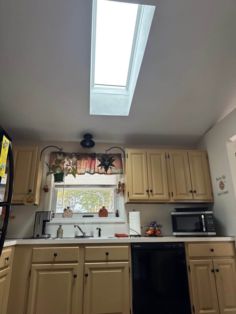 Skylight installation in Cumberland, RI — Project #12190 by Pinnacle Roofing & Skylights