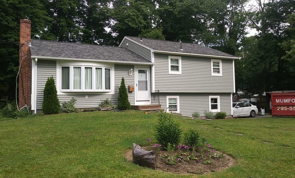 Roof replacement in East Greenwich, RI — Project #12333 by Pinnacle Roofing & Skylights