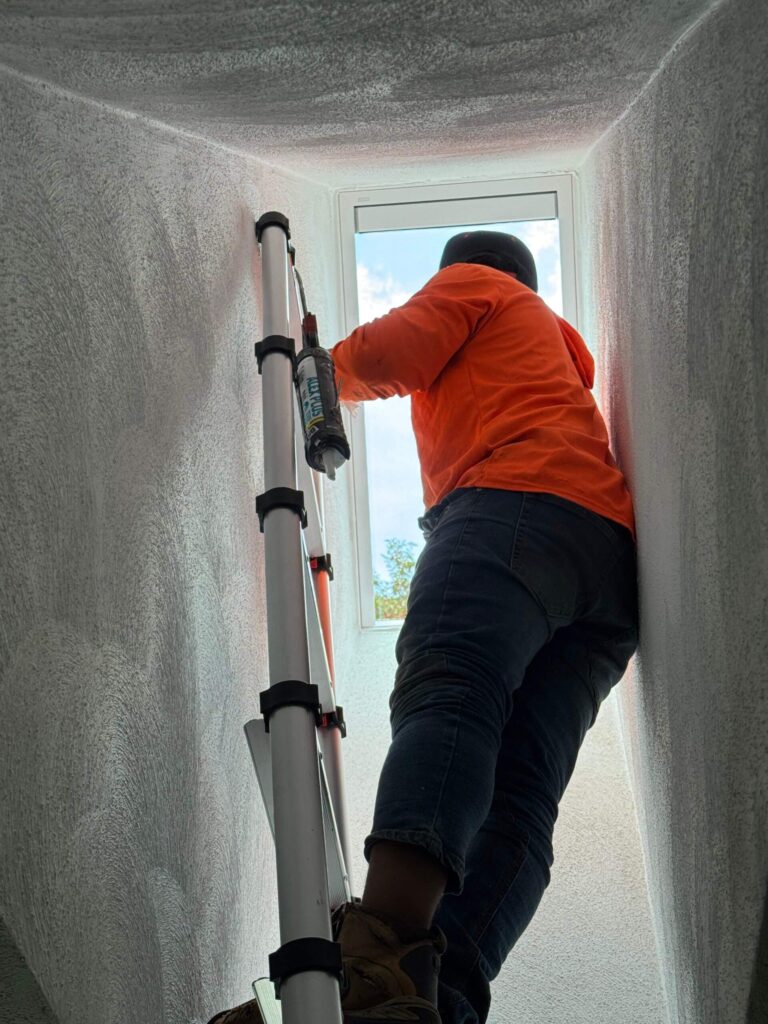 Skylight installation in East Greenwich, RI with VELUX skylights — Project #12366 by Pinnacle Roofing & Skylights