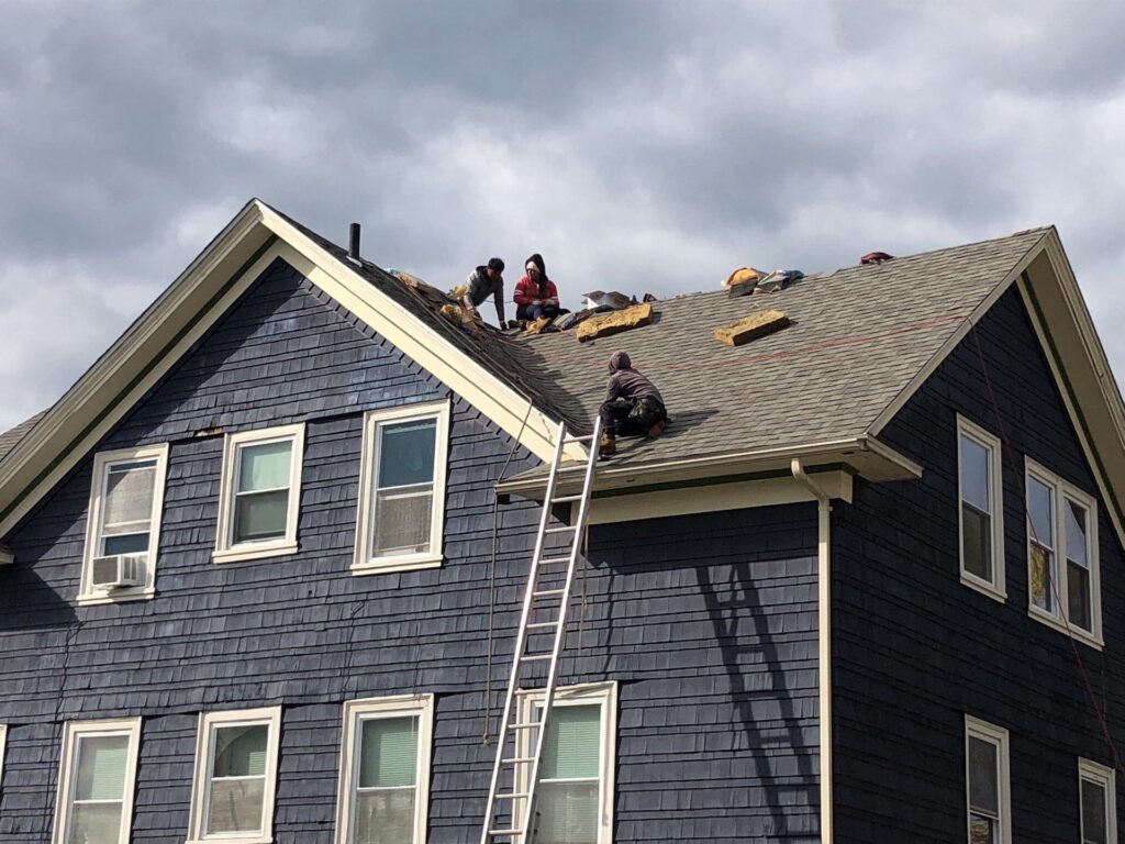 Roof replacement in Edgewood, RI with asphalt shingles — Project #11957 by Pinnacle Roofing & Skylights