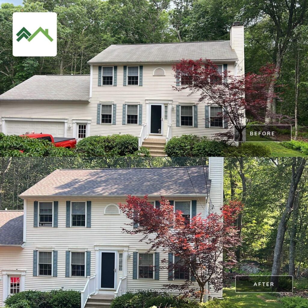 Roof replacement in Exeter, RI — Project #11918 by Pinnacle Roofing & Skylights