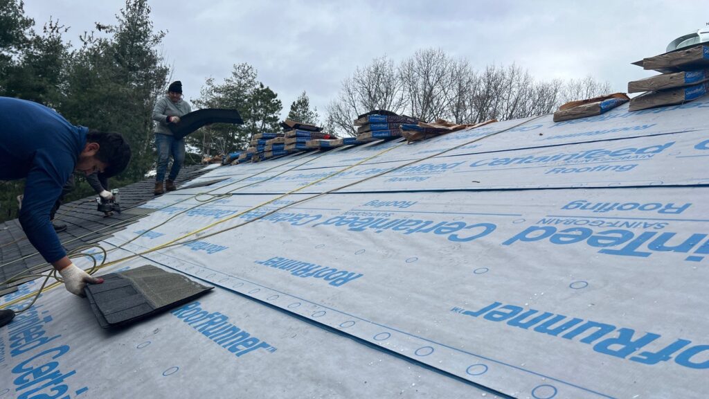 Roof replacement in Glocester, RI — Project #11642 by Pinnacle Roofing & Skylights