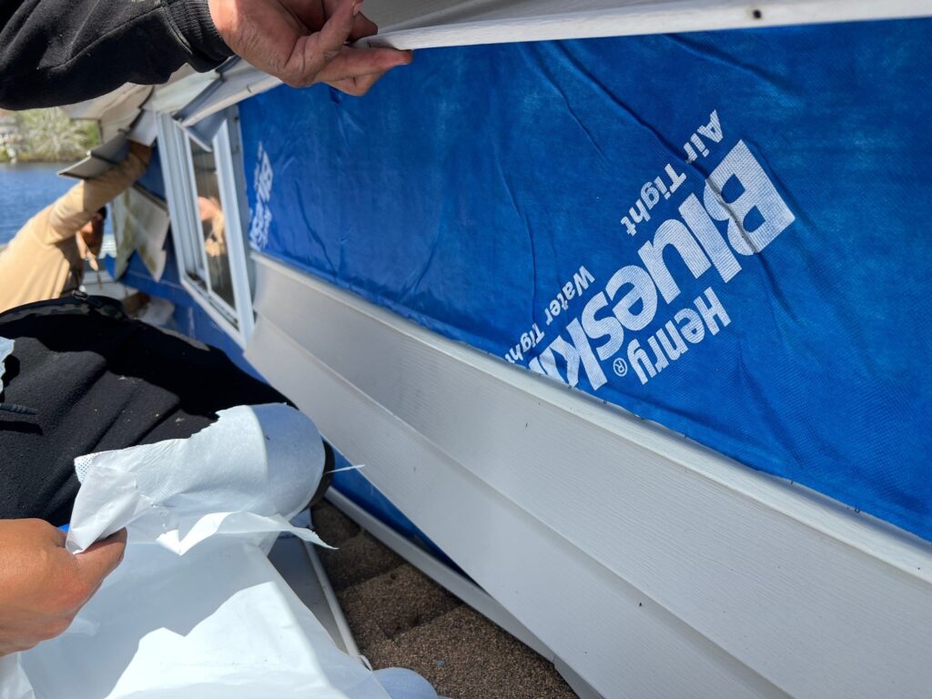 Siding in Hopkinton, RI — Project #12116 by Pinnacle Roofing & Skylights