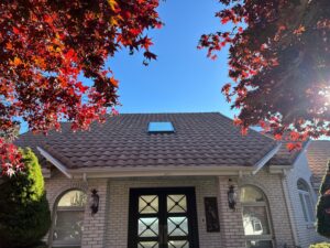 Roof replacement in Jamestown, RI with VELUX skylights — Project #12361 by Pinnacle Roofing & Skylights