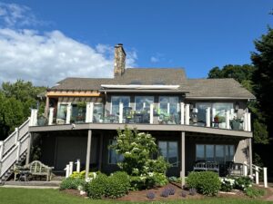 Skylight installation in Jamestown, RI with VELUX skylights — Project #12364 by Pinnacle Roofing & Skylights