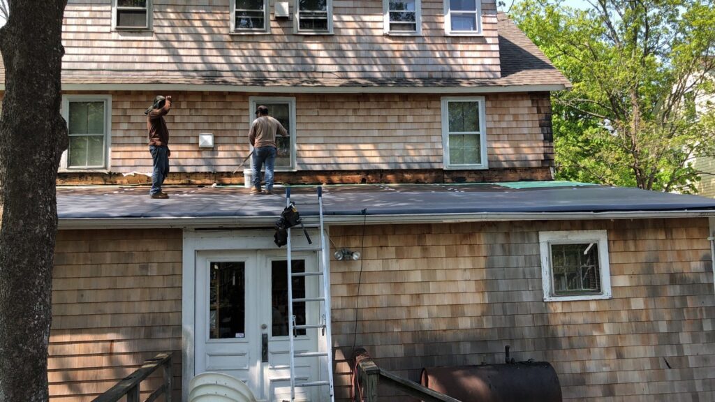 Commercial roofing in Kingston, RI — Project #11649 by Pinnacle Roofing & Skylights