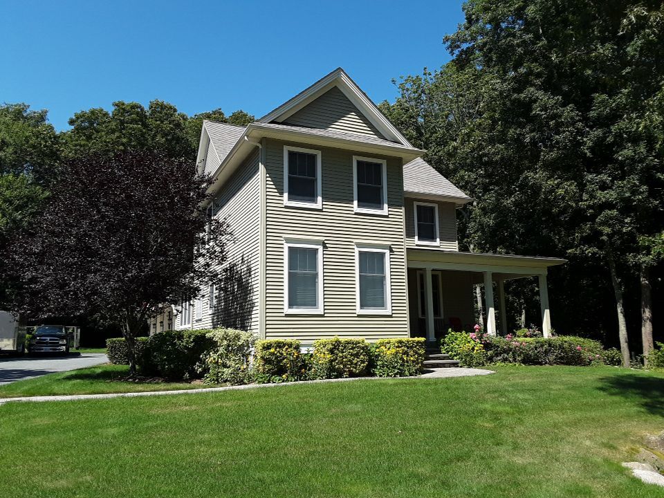 Gutter installation in Kingston, RI — Project #11776 by Pinnacle Roofing & Skylights
