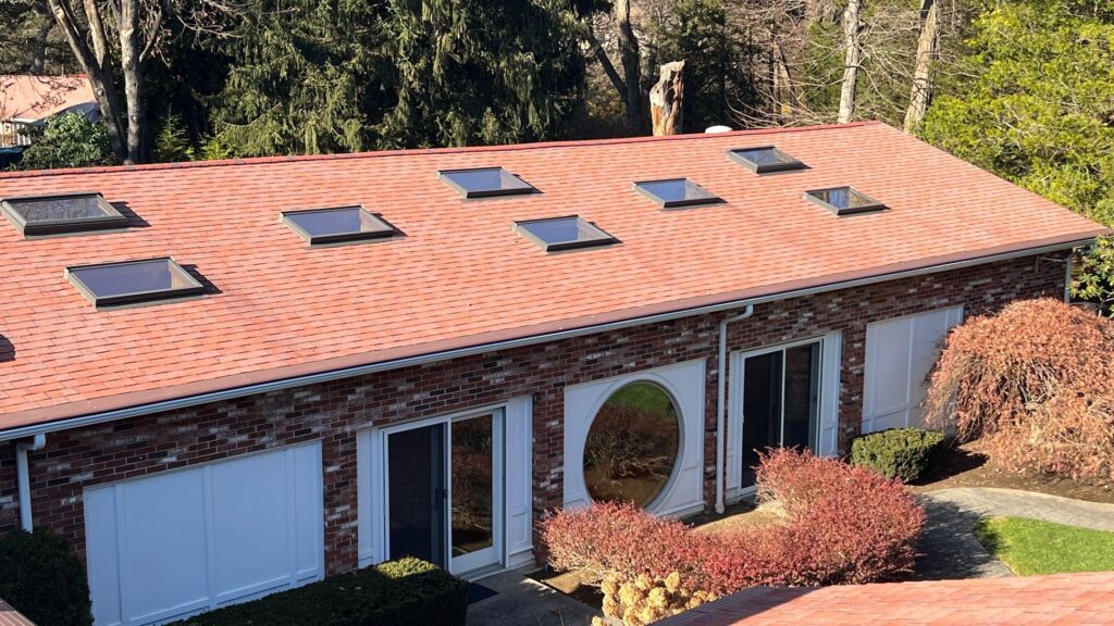 Skylight installation in Lincoln, RI — Project #12037 by Pinnacle Roofing & Skylights