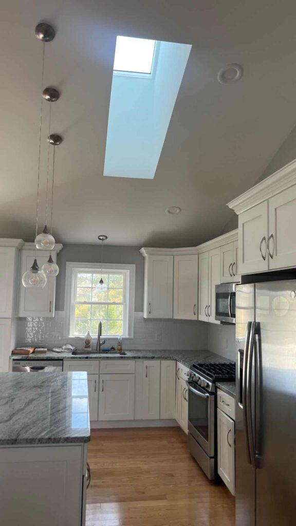 Skylight installation in Middletown, RI — Project #12038 by Pinnacle Roofing & Skylights