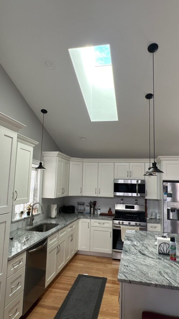 Skylight installation in Middletown, RI — Project #12067 by Pinnacle Roofing & Skylights
