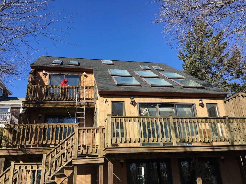 Roof replacement in Narragansett, RI — Project #12236 by Pinnacle Roofing & Skylights