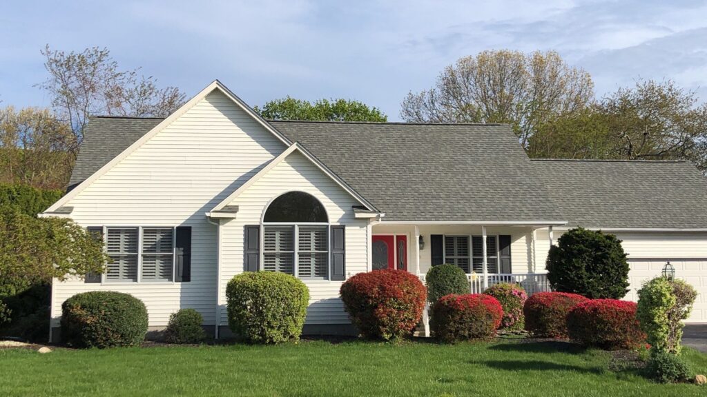 Roof replacement in Narragansett, RI with asphalt shingles — Project #11726 by Pinnacle Roofing & Skylights