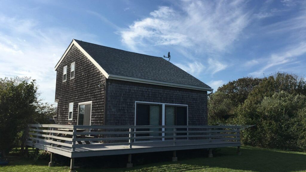 Roof replacement in New Shoreham, RI using CertainTeed Landmark PRO — Project #11782 by Pinnacle Roofing & Skylights
