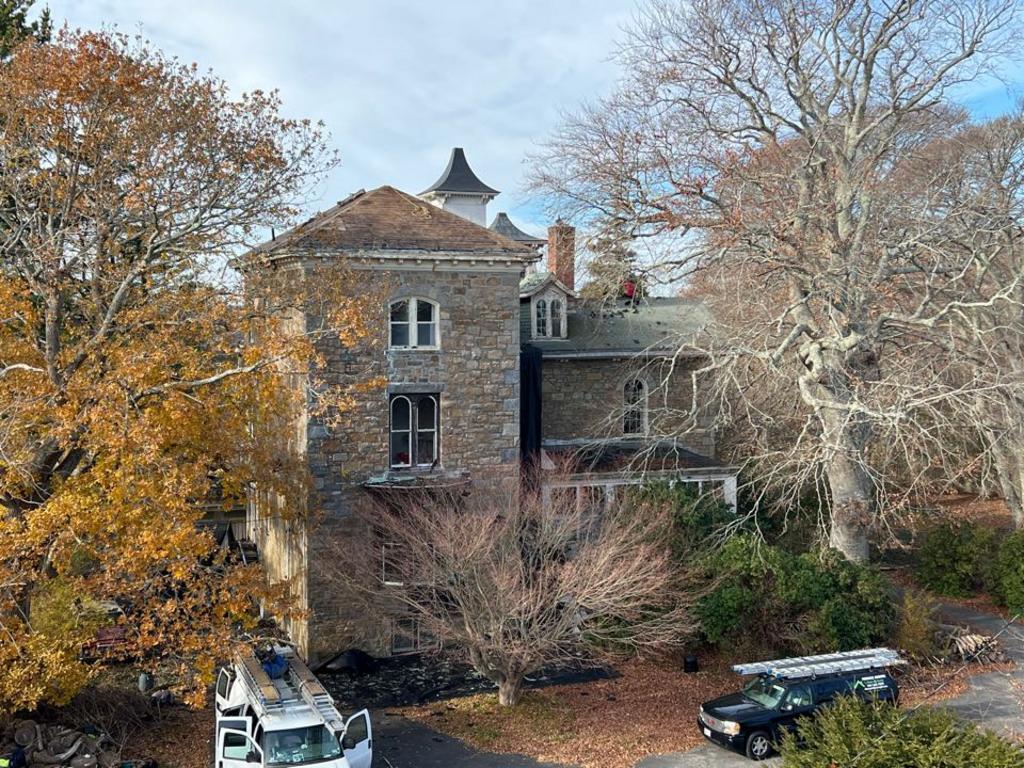 Roof replacement in Newport, RI — Project #12209 by Pinnacle Roofing & Skylights