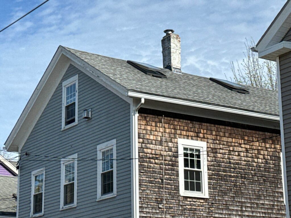 Skylight installation in Newport, RI — Project #12265 by Pinnacle Roofing & Skylights