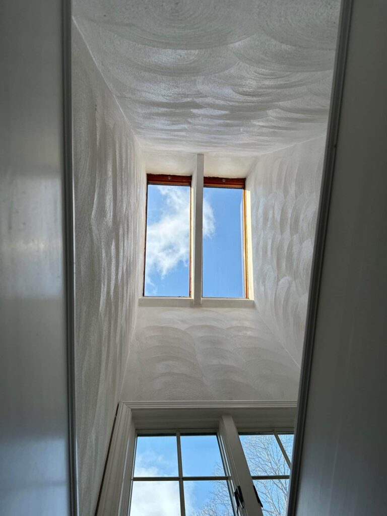Skylight installation in North Kingstown, RI with VELUX skylights — Project #12291 by Pinnacle Roofing & Skylights
