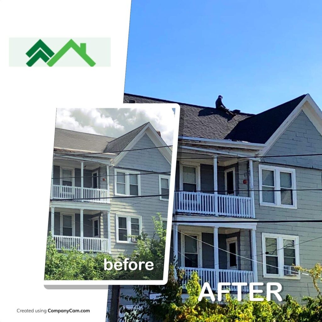 Roof replacement in Pawtucket, RI — Project #12164 by Pinnacle Roofing & Skylights