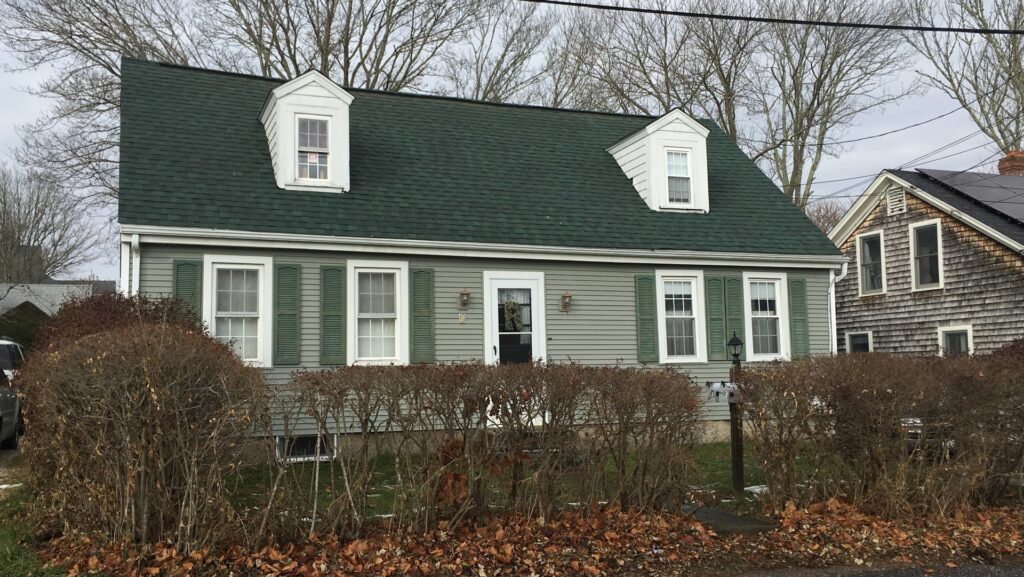 Roof replacement in Peacedale, RI — Project #11665 by Pinnacle Roofing & Skylights