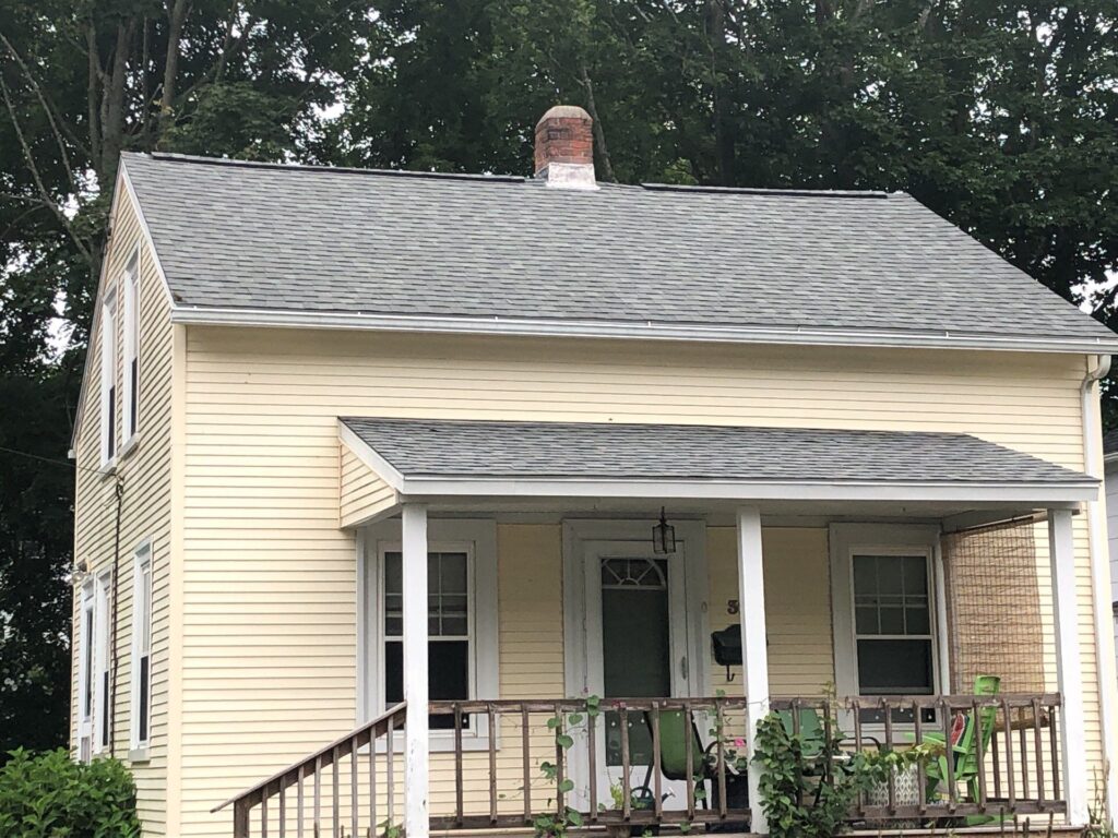 Roof replacement in Peacedale, RI using CertainTeed Landmark — Project #11842 by Pinnacle Roofing & Skylights