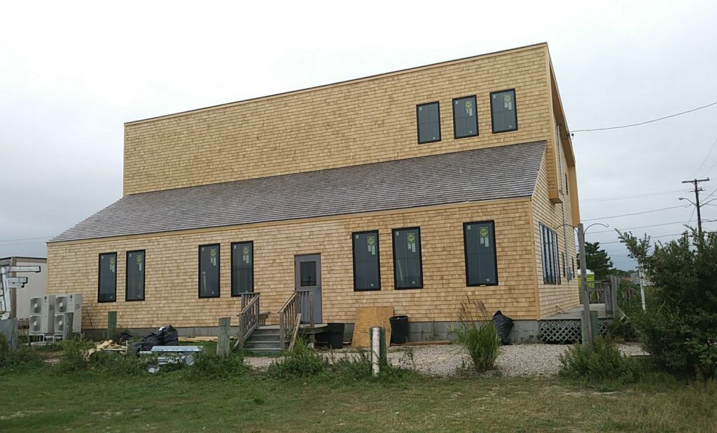 Roof replacement in Point Judith, RI with cedar shake — Project #11736 by Pinnacle Roofing & Skylights