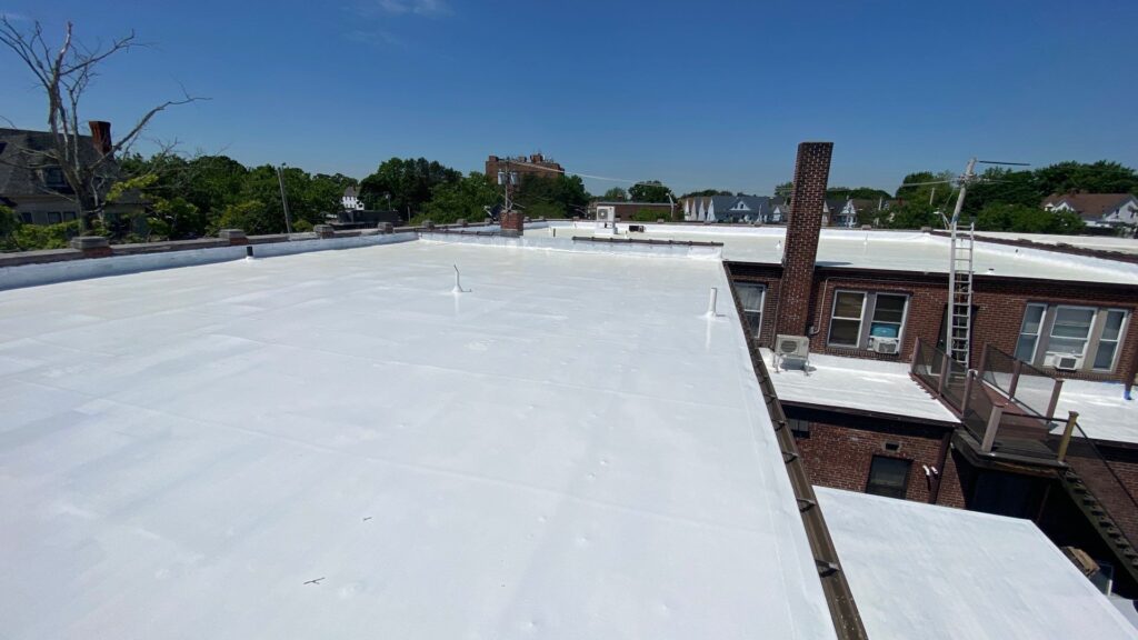 Commercial roofing in Providence, RI — Project #12239 by Pinnacle Roofing & Skylights