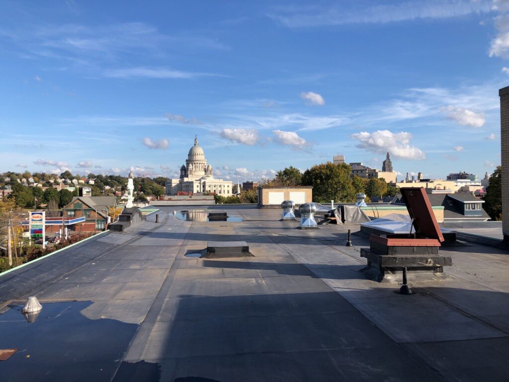 Skylight installation in Providence, RI — Project #12261 by Pinnacle Roofing & Skylights