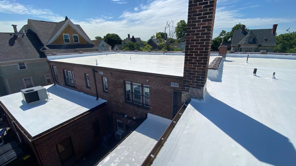 Skylight installation in Providence, RI — Project #12267 by Pinnacle Roofing & Skylights
