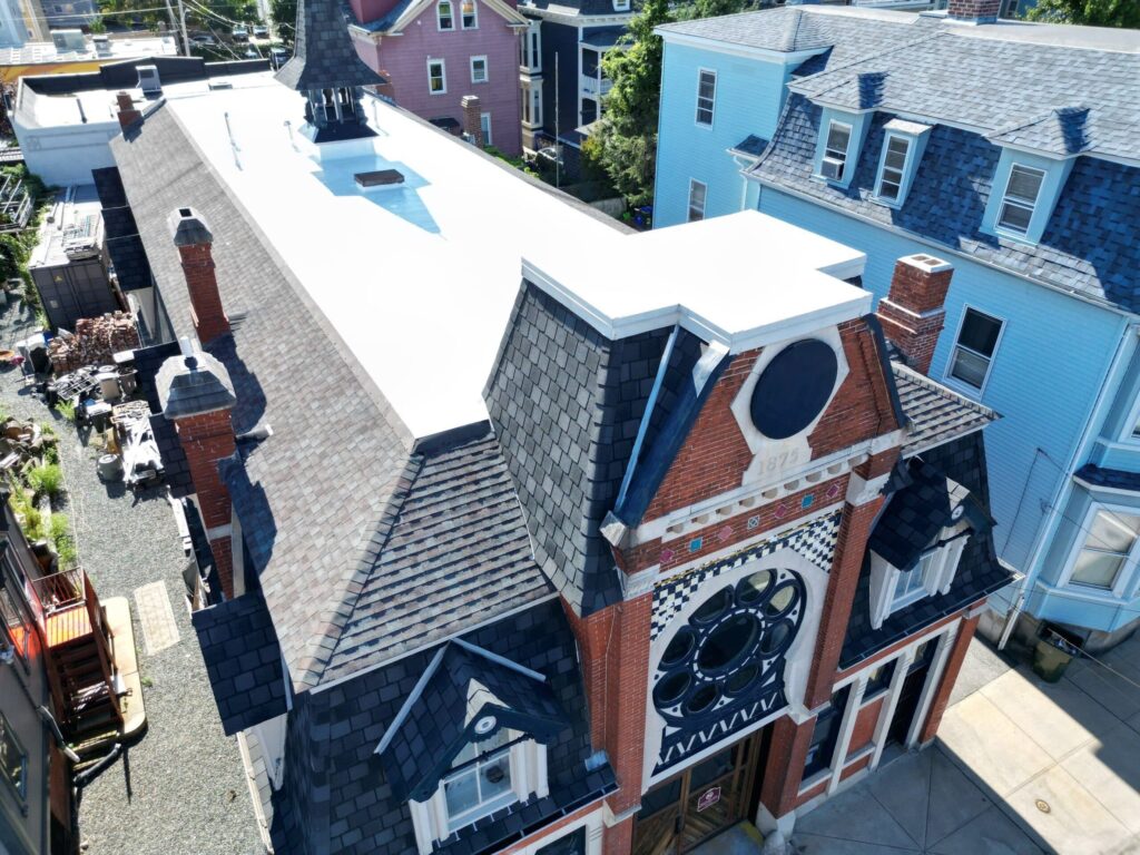 Roof replacement in Providence, RI — Project #12341 by Pinnacle Roofing & Skylights