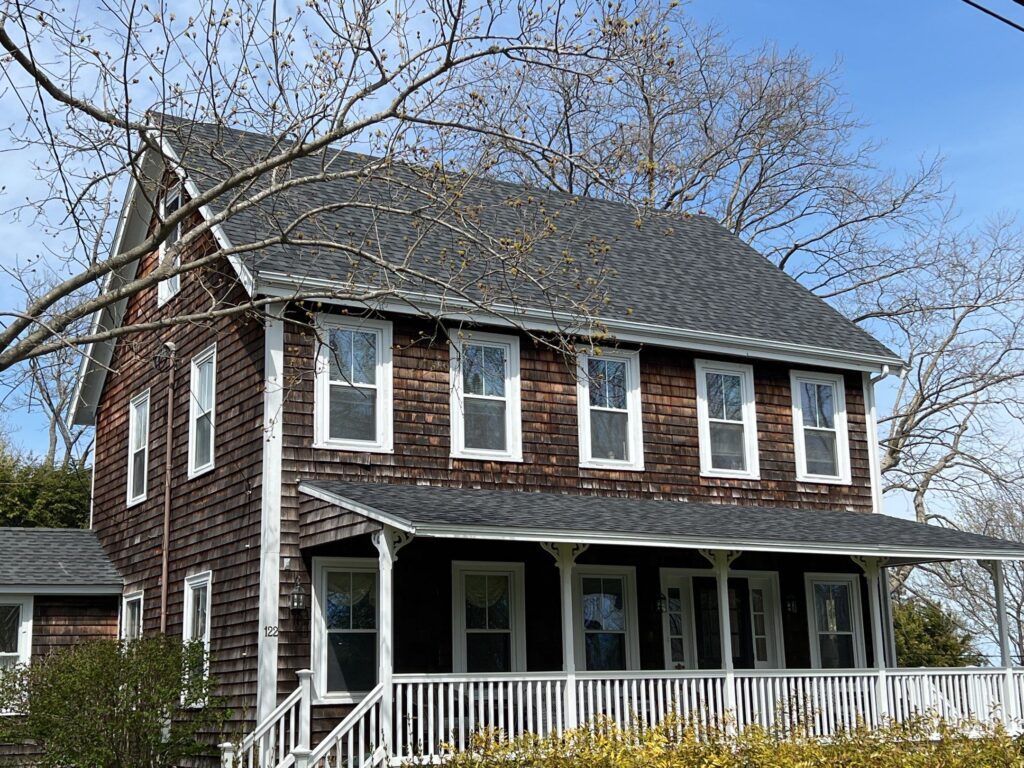 Historical Roof replacement in Saunderstown, RI — Project #12075 by Pinnacle Roofing & Skylights