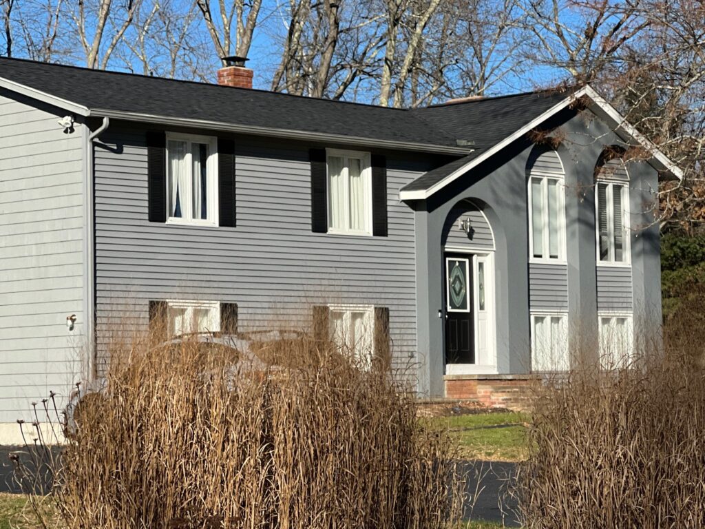 Roof replacement in Smithfield, RI with asphalt shingles — Project #11684 by Pinnacle Roofing & Skylights