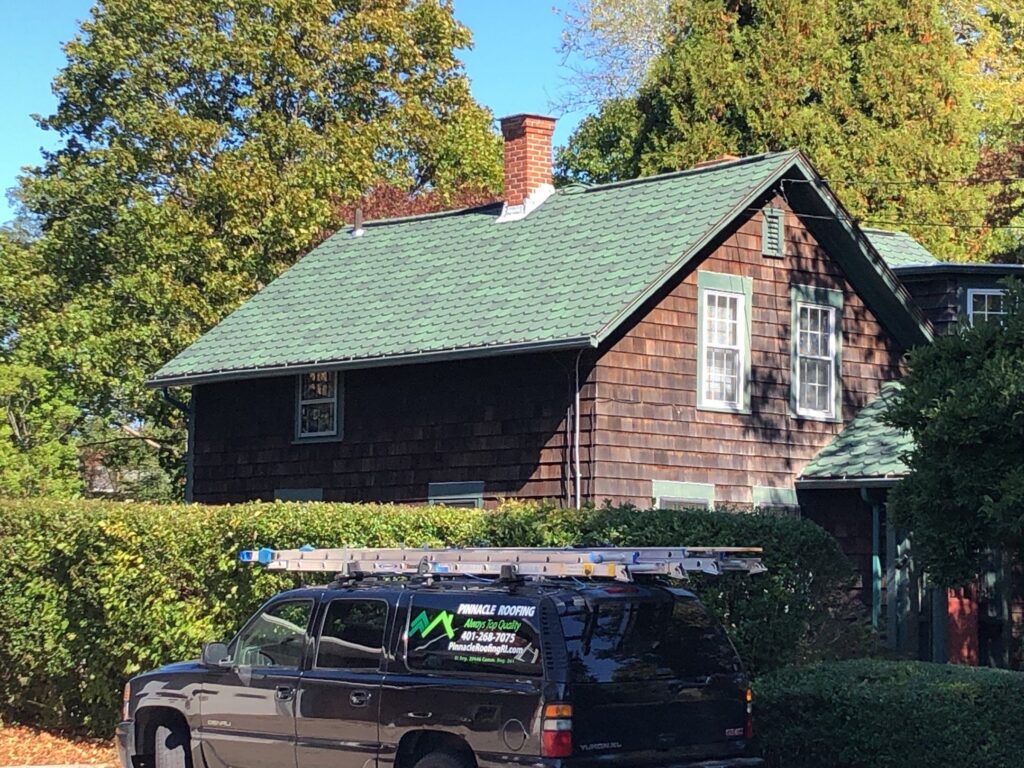 Roof replacement in Wakefield, RI with asphalt shingles — Project #12049 by Pinnacle Roofing & Skylights