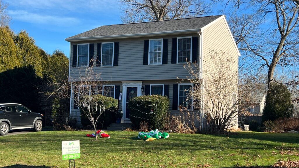 Roof replacement in Wakefield, RI with asphalt shingles — Project #12077 by Pinnacle Roofing & Skylights
