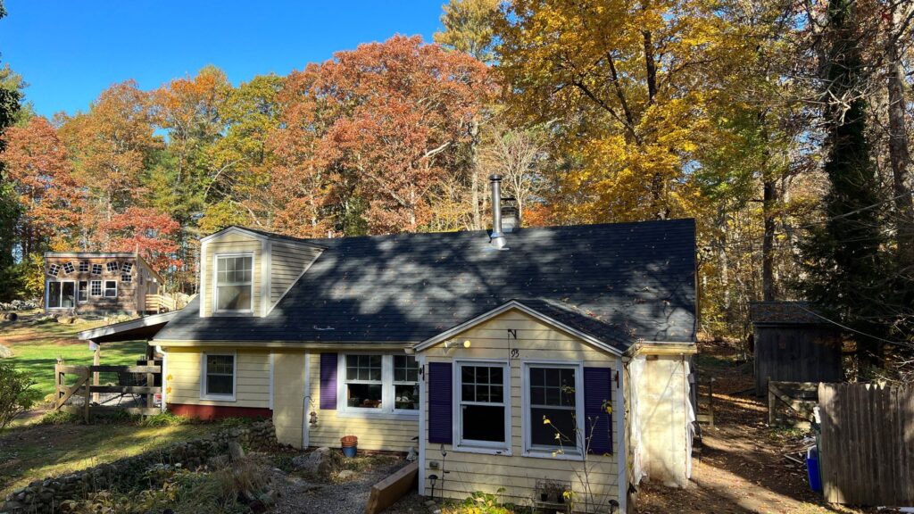 Roof replacement in West Greenwich, RI with asphalt shingles — Project #11803 by Pinnacle Roofing & Skylights