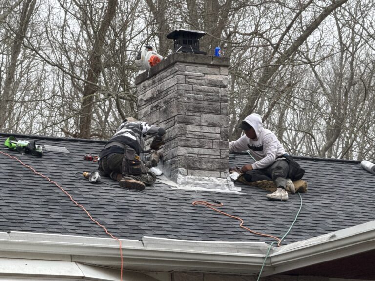 Asphalt shingle roof installation by Pinnacle Roofing and Skylights