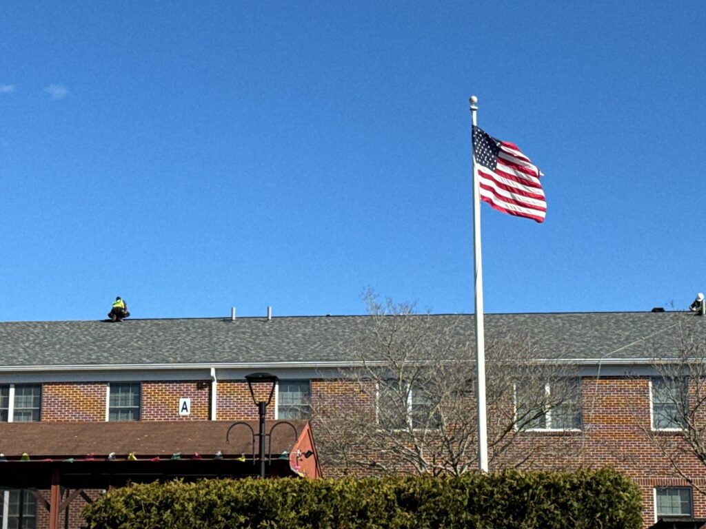 Commercial roofing in Westerly, RI using CertainTeed Landmark PRO — Project #11751 by Pinnacle Roofing & Skylights