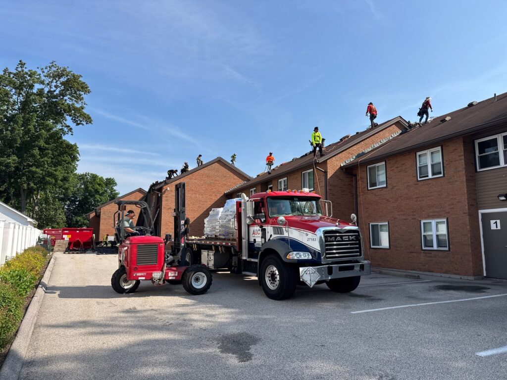 Commercial roofing in Westerly, RI — Project #12052 by Pinnacle Roofing & Skylights